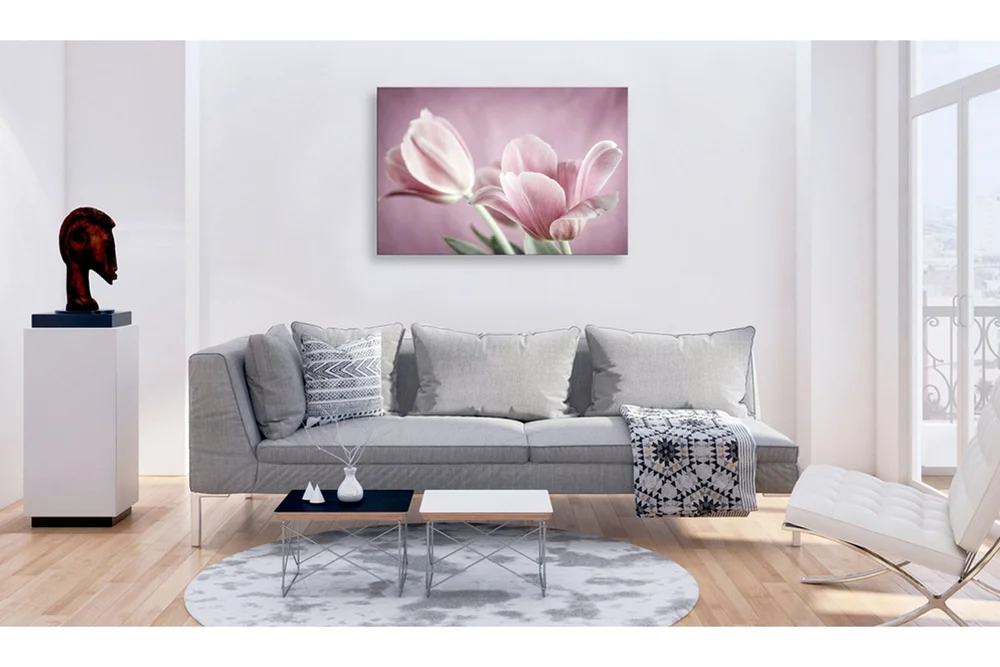 Tavle Romantic Tulips 120X80 v:6187718