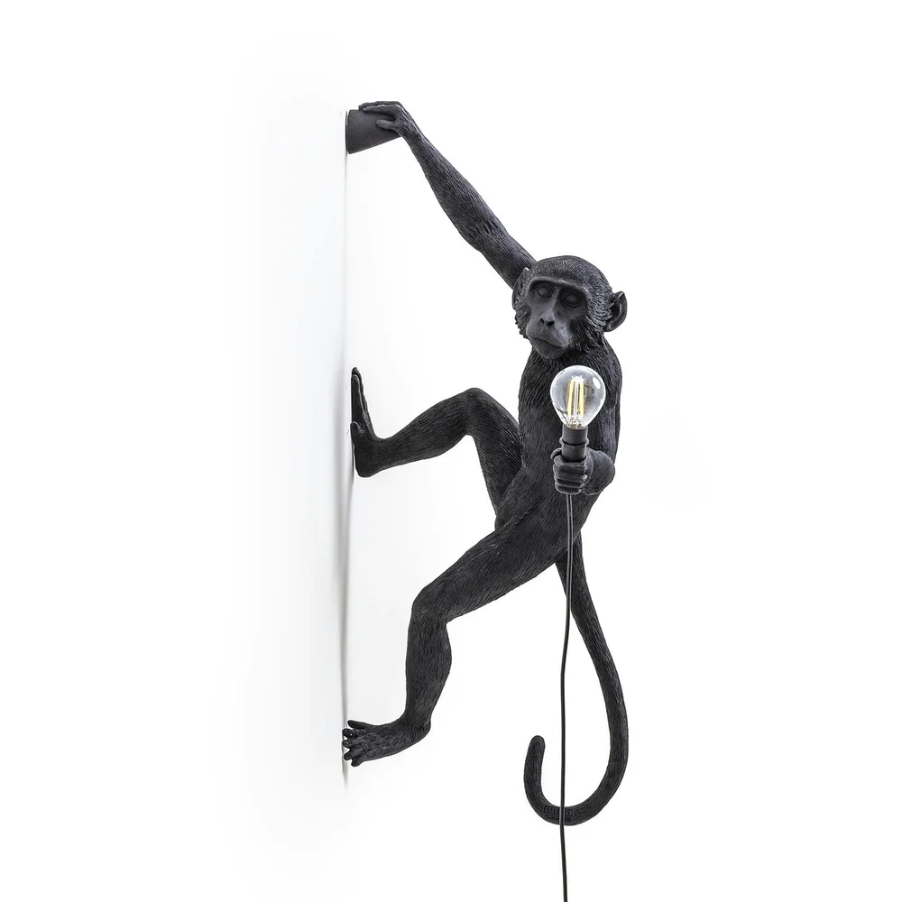 Monkey Lamp Outdoos Hengende Høyre Versjon, Sort v:2093156