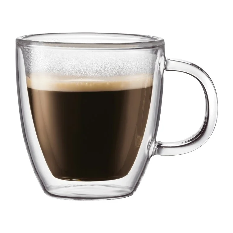 BISTRO Dobbeltvegget Espressokopp 15 cl, 2-pk v:7969206 BISTRO Dobbeltvegget Espressokopp 15 cl, 2-pk v:7969206
