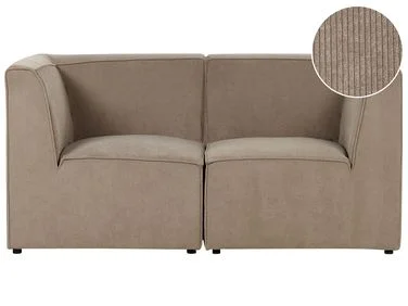 Modulsofa 2-seters LEMVIG Kordfløyel Gråbrun v:510920 Modulsofa 2-seters LEMVIG Kordfløyel Gråbrun v:510920