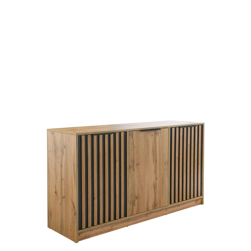 skap Bali lux brun, svart v:9472986