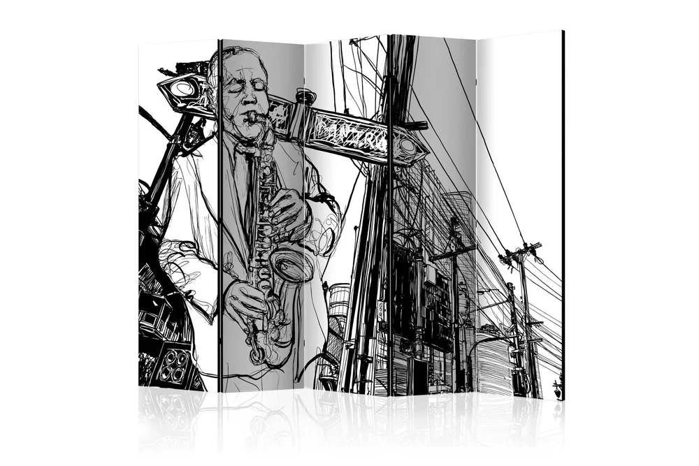 Room Divider - Saxophone recital on Broadway II 225x172 v:1877739