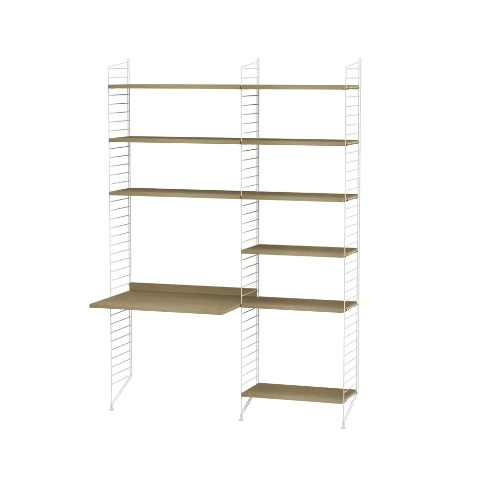String barnerom eik & hvit – Kombinasjon D» v:5382373 String barnerom eik & hvit – Kombinasjon D» v:5382373