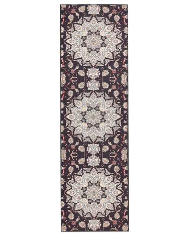 Teppe ARITAS Svart 60 x 200 cm v:8632019 Teppe ARITAS Svart 60 x 200 cm v:8632019