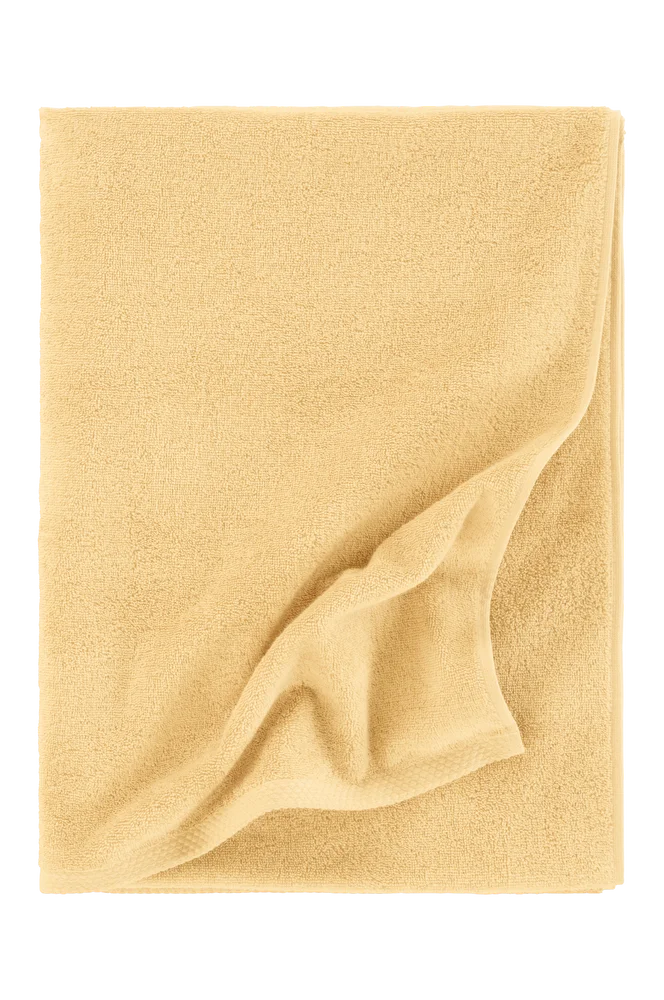 DARCY badehåndkle 70×140 cm – Gul – Tekstiler | m v:4230247