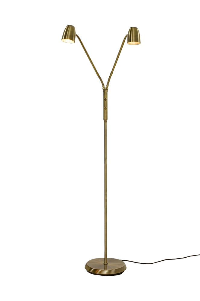 Gulvlampe Sandnes – Messing – Belysning | m v:5767957 Gulvlampe Sandnes – Messing – Belysning | m v:5767957