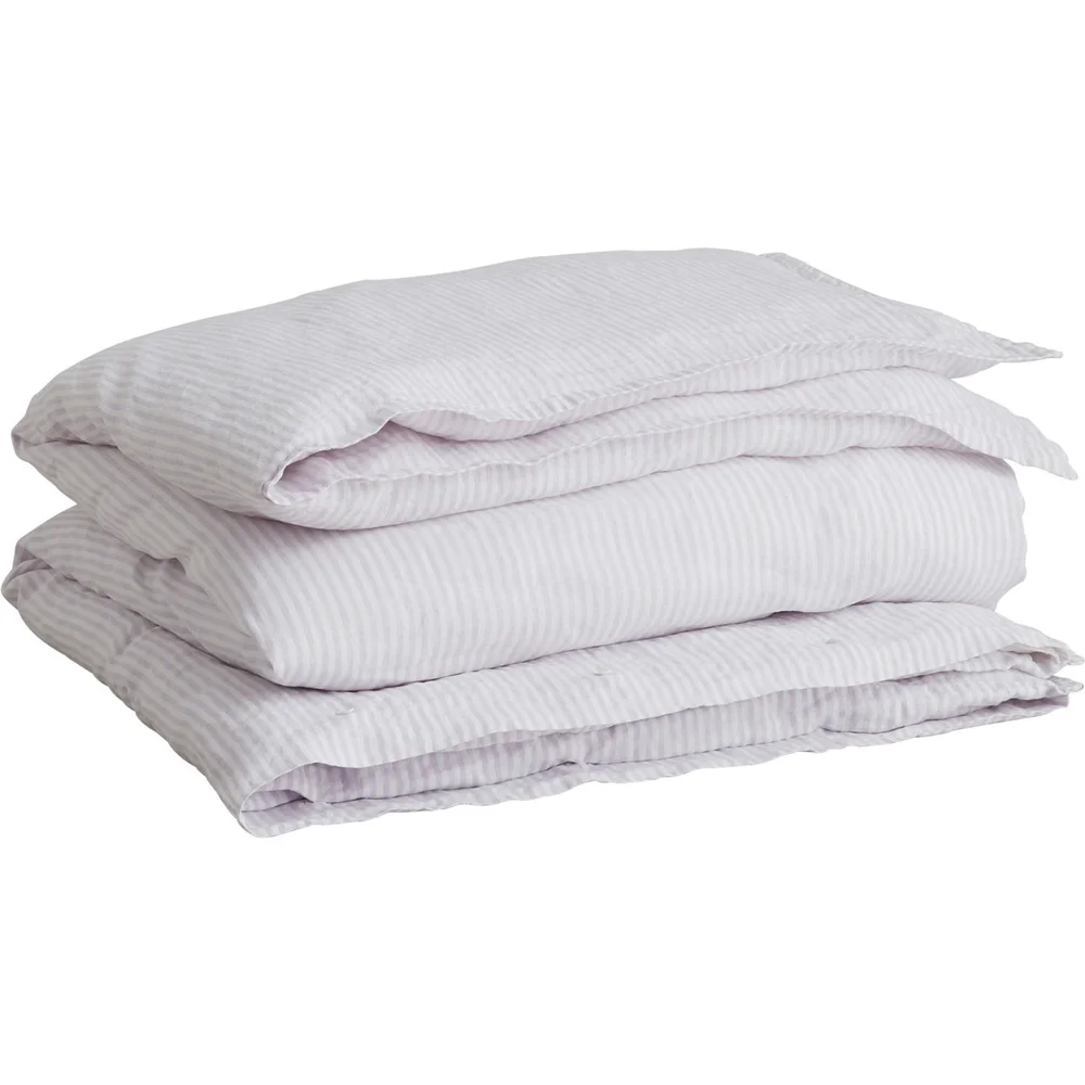 Linen Dynetrekk 150x210 cm, Washed Purple v:7294524