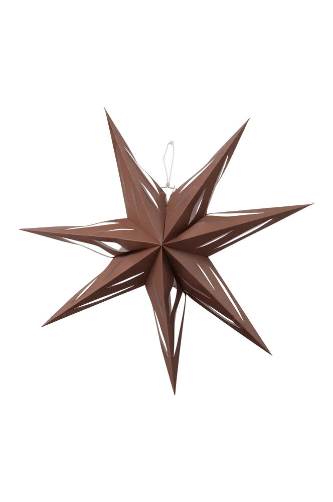 HUNTER julestjerne Ø 65 cm - Brun - Belysning | m v:6852681