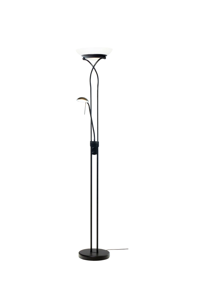 Gulvlampe LED CANNES - Svart - Belysning | m v:2188582