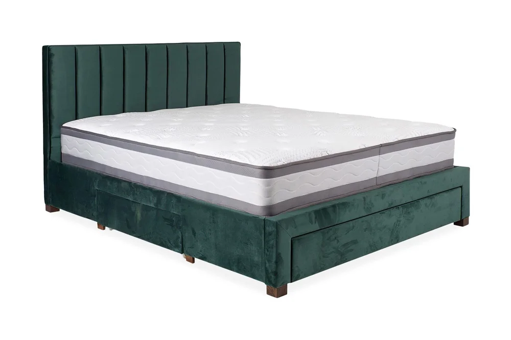 Seng GRACE med Madrass HARMONY DELUX 160x200cm v:7922570