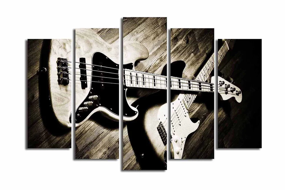 Canvasbilde 5-pk flerfarget v:6313383