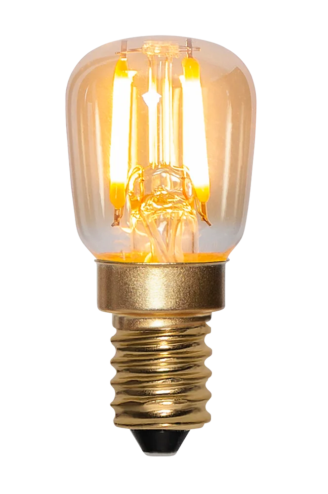 LED-pære E14 ST26 Decoled Amber – Gull – Belysning | m v:8455662