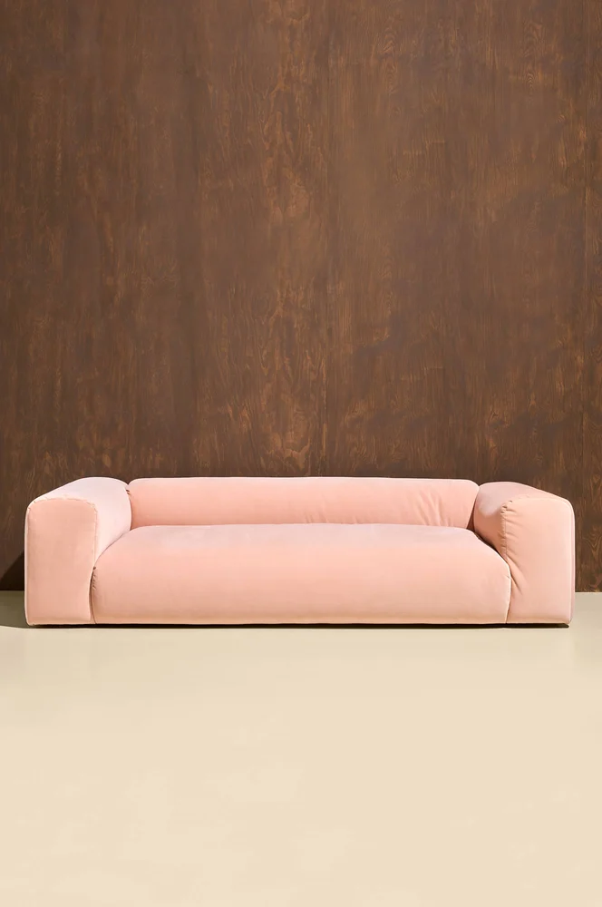 Wenju 3-seters sofa - Rosa m v:3601994