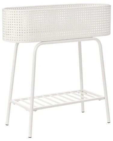 Pidestall LINNAEA 60 cm Metall Hvit v:752540 Pidestall LINNAEA 60 cm Metall Hvit v:752540