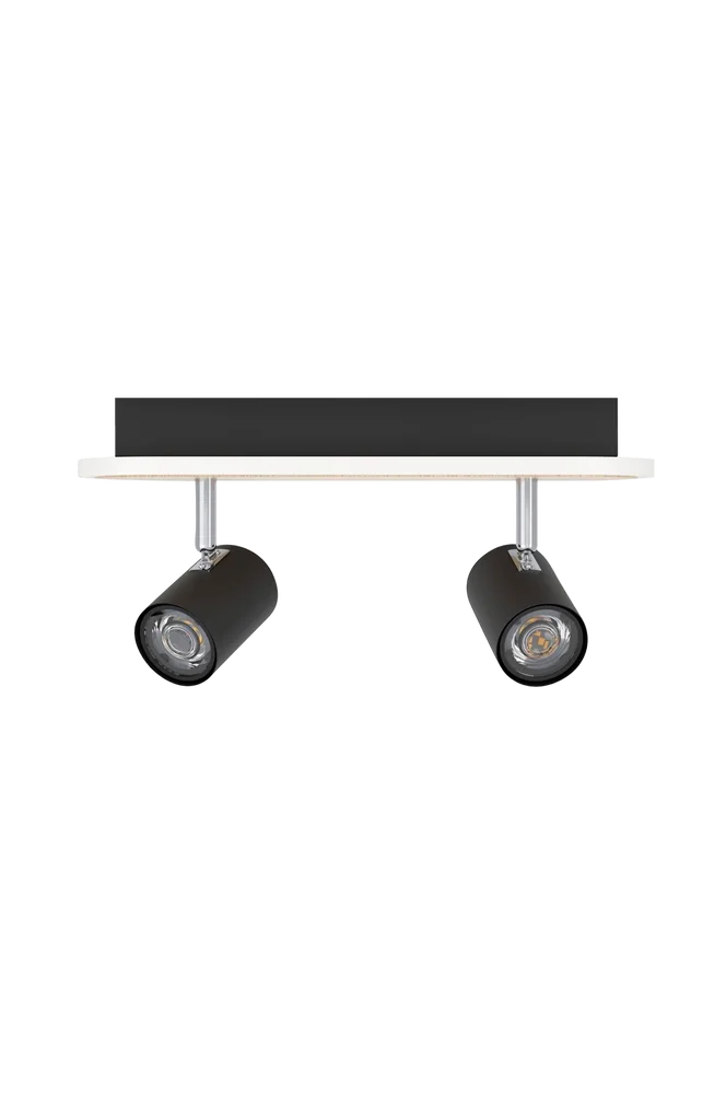 LED-spot Rimbocchi 2 lys – Svart – Belysning | m v:6411608