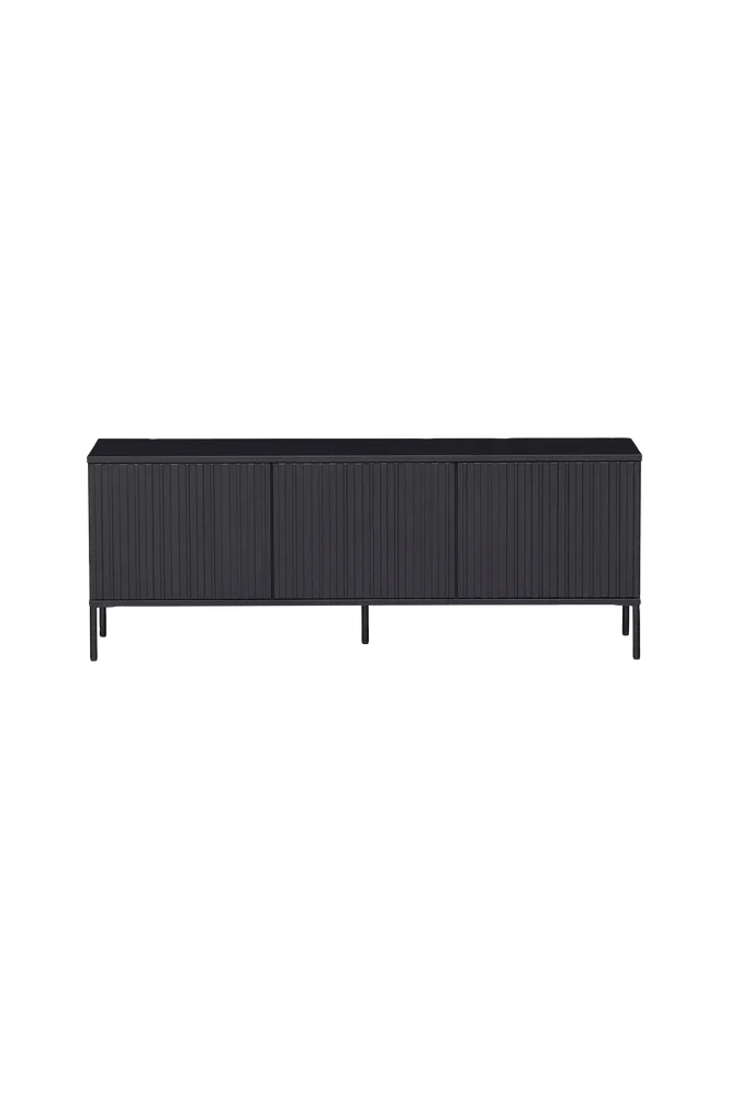 Tv-benk Gravure New 150 cm - Svart m v:7276780