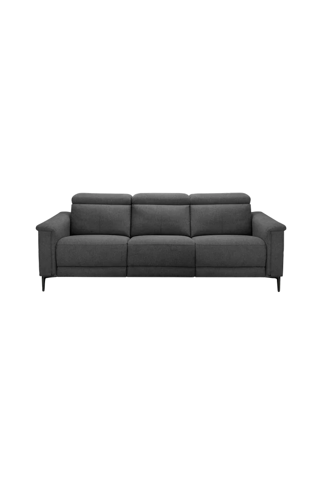 Sofa 3-seters sofa med 2 elektriske hvilestoler Lund - Grønn m v:5300786