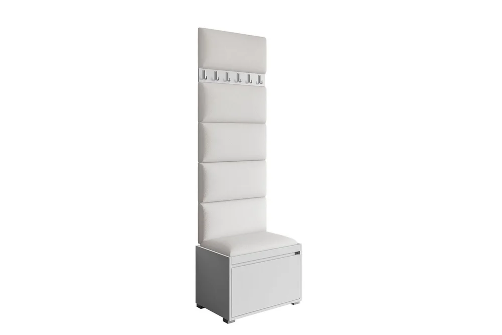 Grawis Sittebenk med 6-pk Veggdekorasjon 60x30 cm v:9364209