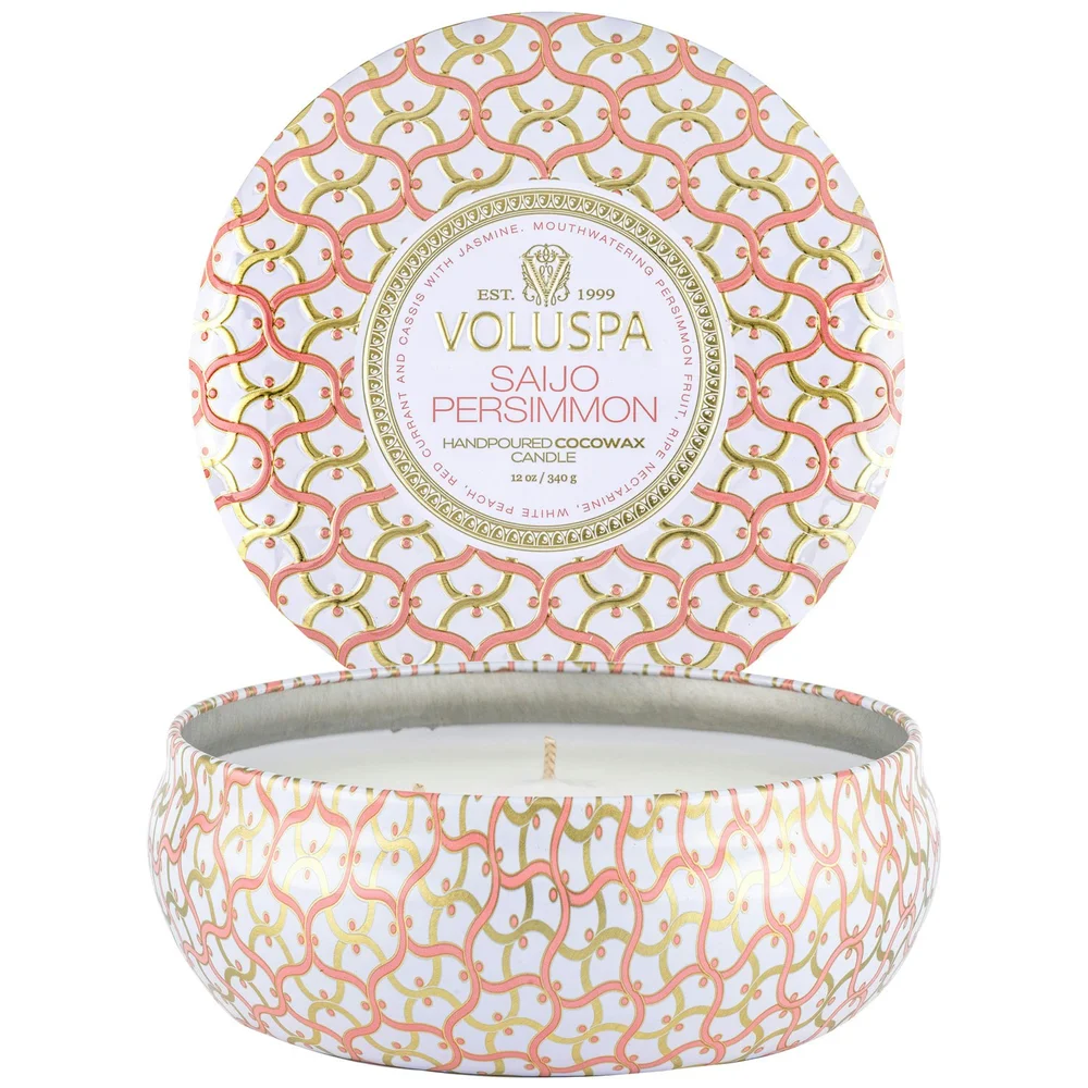 Maison 3-wick Tin Duftlys, Saijo Persimmon v:9733141