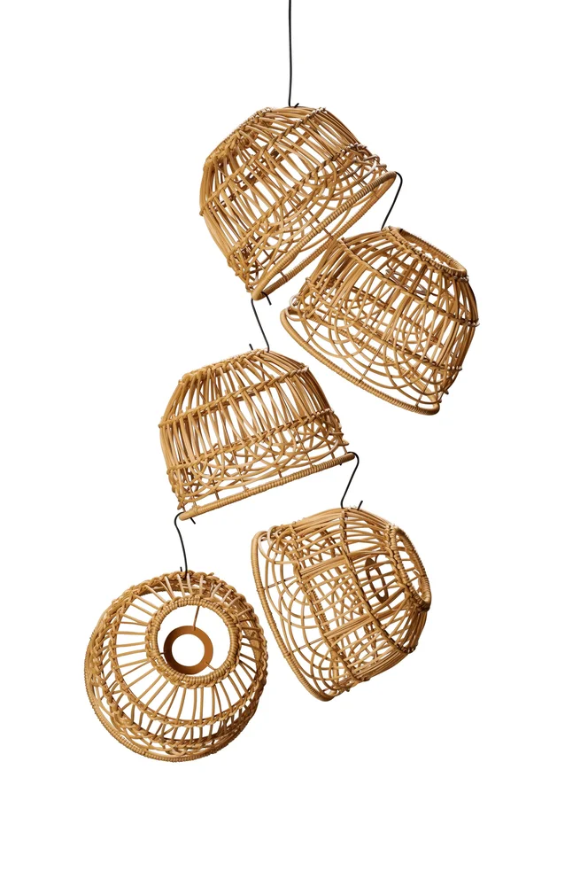Stor lampeskjerm 5 pk – Brun – Belysning | m v:3187953 Stor lampeskjerm 5 pk – Brun – Belysning | m v:3187953