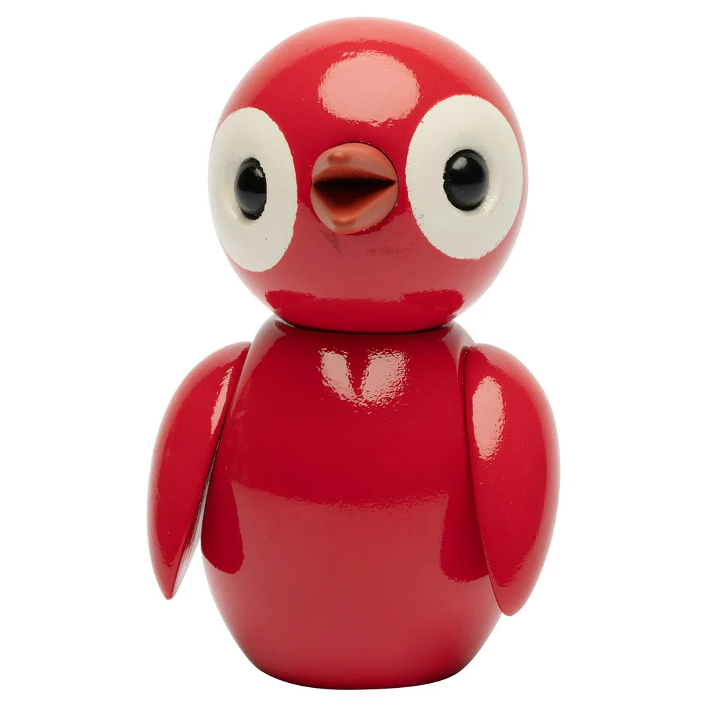 Grateful Spring Bird Trefigur 6,5 cm, Rød v:9328330
