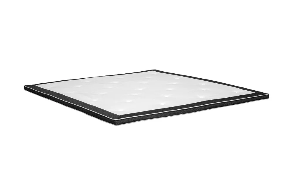 LUX Overmadrass Polyeter 180 Ancona Grå v:2102297
