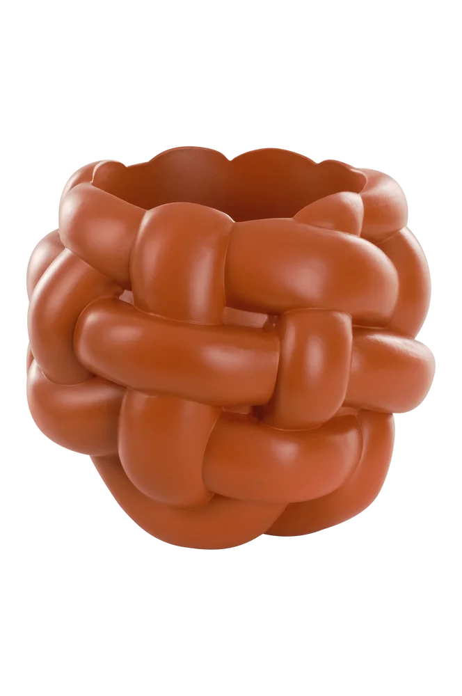 KNOT plantepotte - Orange - Dekor | m v:6466884