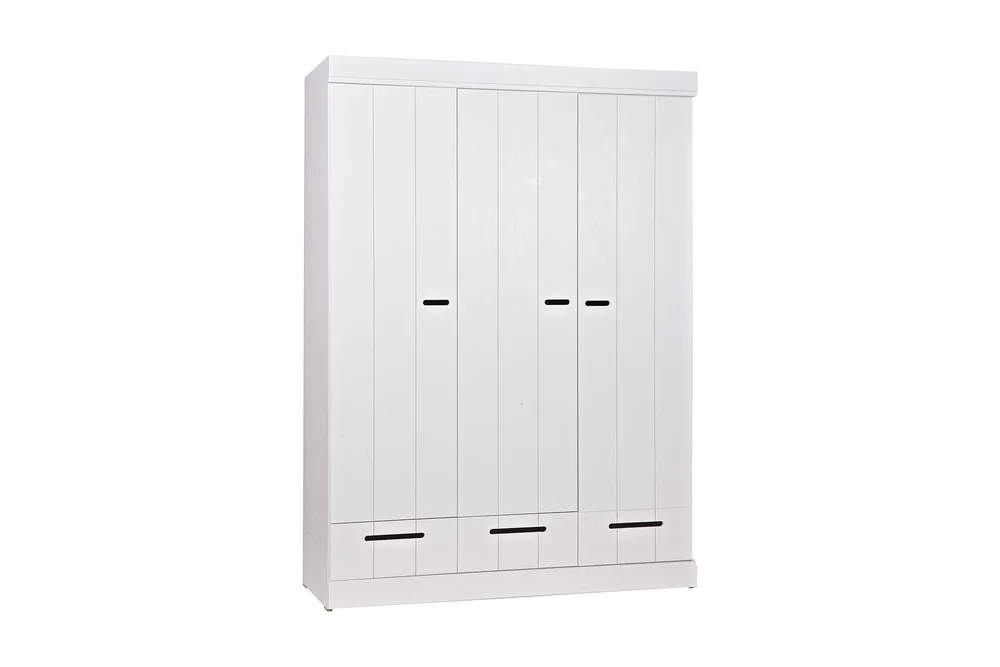 Varius Garderobe 140 cm 3 Dører 3 Skuffer v:8535875