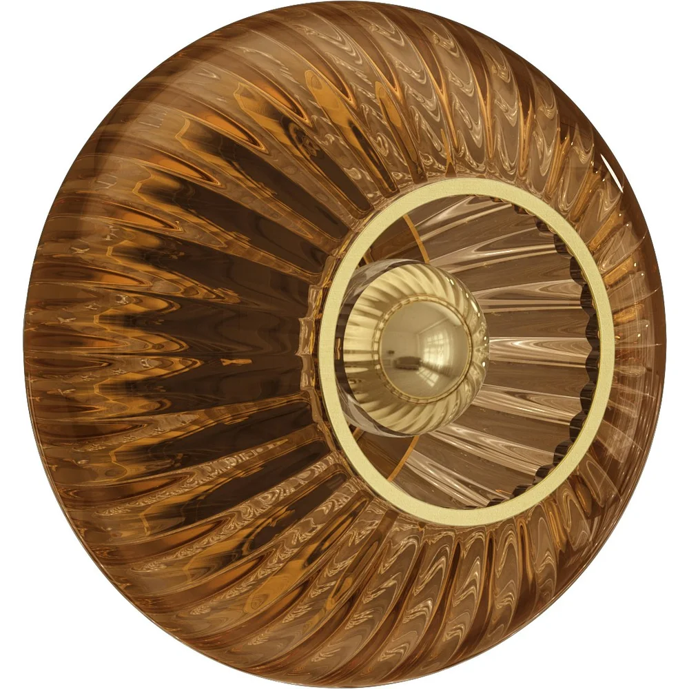 Urc 19 Vegglampe, Amber v:7441244