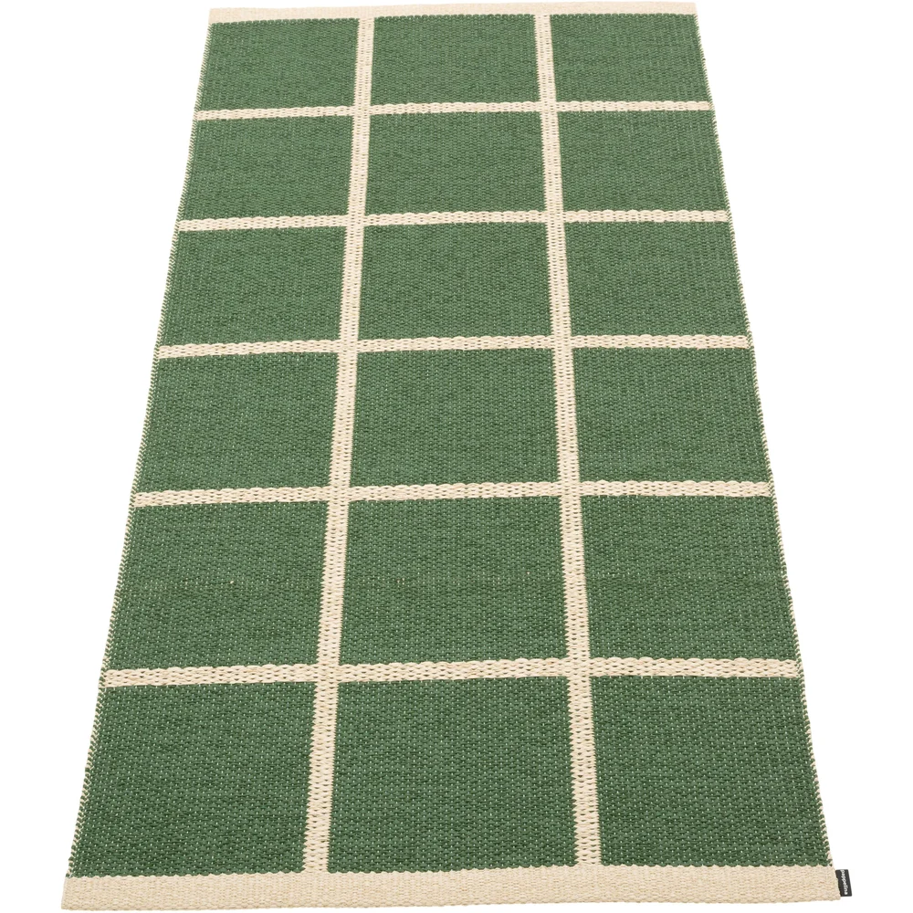 Criss Plastmatte Leaf / Cream, 70×150 cm v:375943