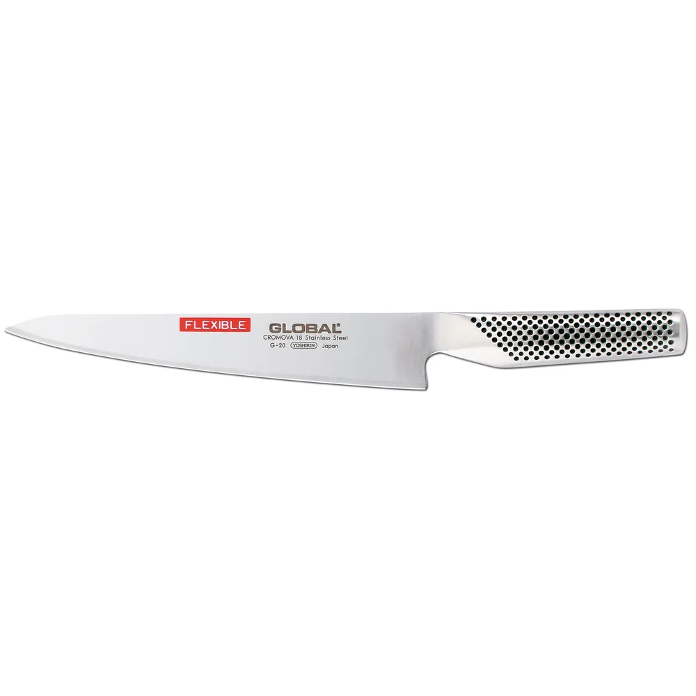 Global G-20 bred filetkniv 21 cm fleksibel v:8049331 Global G-20 bred filetkniv 21 cm fleksibel v:8049331